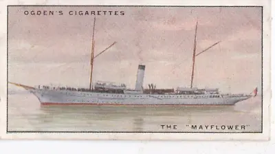 Ogdens Cigarette Cards Yachts & Motor Boats 1930 24 The Mayflower • £1.55