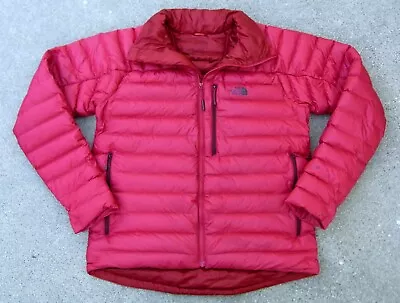 The North Face Morph 800 Fill Power Ultralight Down Jacket Men's Sz M Red • $20