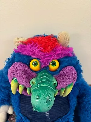 Vintage 1986 My Pet Monster AmToy 24 Inch Big Plush Original No Cuffs *Read* • $125