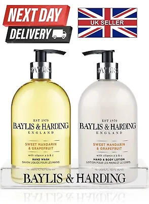 £7.47 • Buy Baylis & Harding Hand Wash And Lotion Gift Set Perfect For Birthdays - VEGAN
