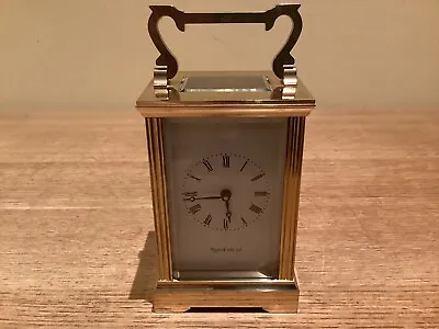 Mappin & Webb Ltd - Eight Day Carriage Clock - Fully Working - Lovely Clock • $233.70