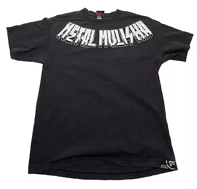 Metal Mulisha T Shirt Mens Black Short Sleeve Skull Graphic Y2k Grunge T6 • $30