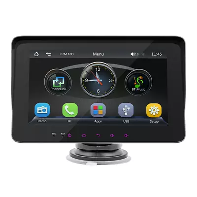 7in Car Radio Audio Video CarPlay Touch Screen USB MP5 W/Steering Wheel Control • $78.11