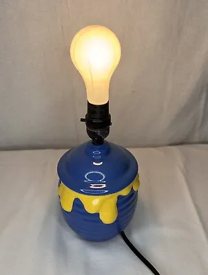 Disney Winnie The Pooh Honey Pot Lamp Vintage No Shade Or Bulb - Works • $39.99