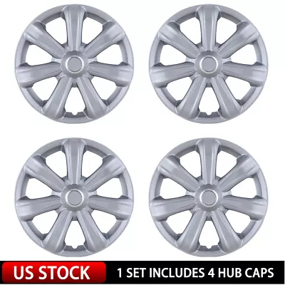 14  Set Of 4 Lacquer Wheel Covers Snap On Full Hub Caps Fit R14 Tire & Steel Rim • $40.99