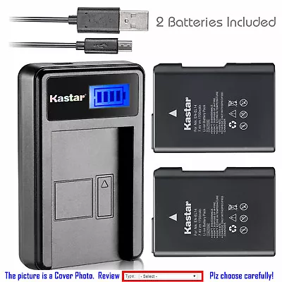 Kastar EN-EL14 For Nikon Coolpix P7000 P7100 P7700 P7800 D3100 D3200 D3300 D5100 • $10.99