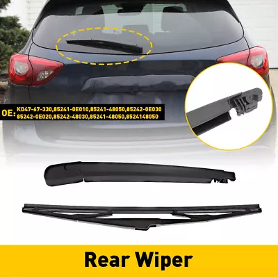 Rear Wiper Arm + Blade Fits Mazda CX-5 CX5 2013-2016 L206-67-421 Replacement HUS • $12.34