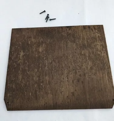 Vintage New England Clock Co Part Wooden Back Cover With Screws Original • $11.99