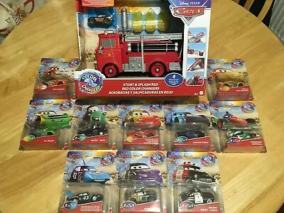 Disney Pixar Cars Colour Color Changers McQueen Mater Cruz ** 700+ Sold ** • £14.95