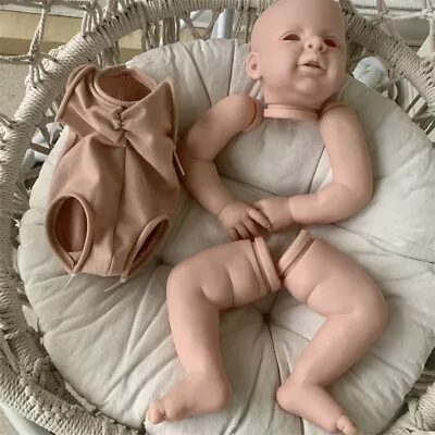 23inch Reborn Doll Kit Jaylan Toddler Size Soft Touch Unfinished Doll Parts • $74.32