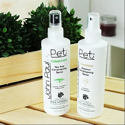 Luxury Pet Spa- Conditioner Spray Tea Tree&Oat Meal Dogs/Cats John Paul Pet • $19.95