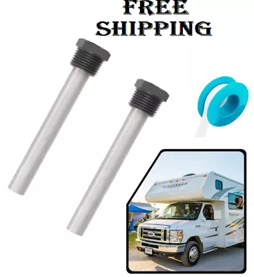 RV Water Heater Magnesium Anode Rod For Atwood Heaters 2 Pack 1/2  NPT RV Hot • $19.40