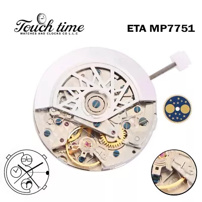 ETA MP 7751 Swiss Automatic Movement 25jewels Decoration Moon Phase • $755