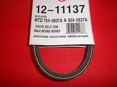 New Transmission  V Belt Fits Mtd Sp  954-0637a  11137   Rt • $11.80