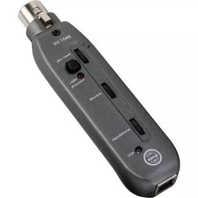 Unknown XU-1648 16-bit/48-kHz Low-Noise Studio-Quality Sound XLR-to-USB Adapter • £33.71