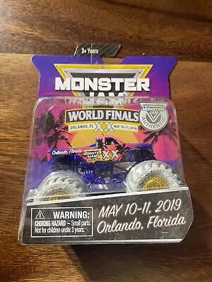 2019 Spin Master Monster Jam World Finals XX Orlando Exclusive Truck 1/64  • $39.99