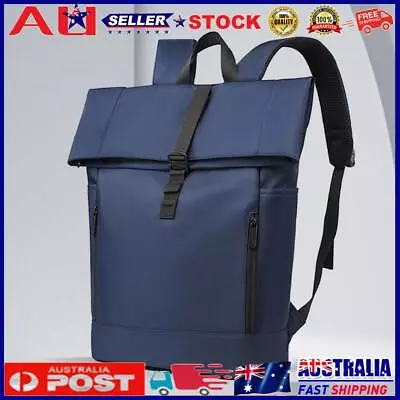 Men Backpack Breathable Waterproof Business Bag For Office Travel (Blue) • $20.59