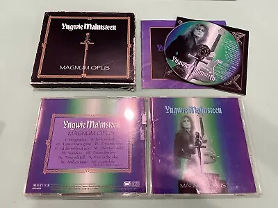 Yngwie Malmsteen – Magnum Opus Japan Box CD (PCCY-00772) + Booklet • $6.99