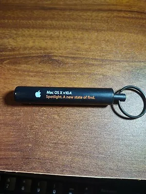 Apple Logo Keychain Flashlight Mac OS X 10.4 Promo • $7.95