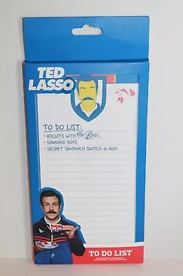 Ted Lasso To-Do-List Magnetic Notepad 52 Sheets (Paladone) NEW • $14.99