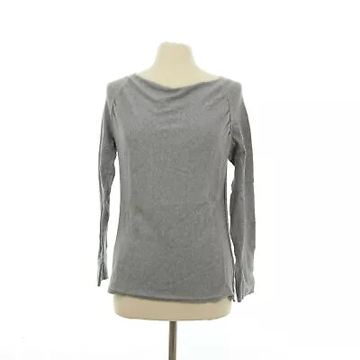 J. Jill Women's Gray Pure Jill Cashmere Blend Light Sweater - Size Medium • $18.35