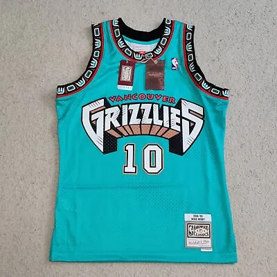 Mike Bibby Mitchell & Ness Vancouver Grizzlies Swingman Jersey Men's Size Medium • $84.97