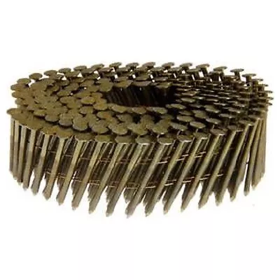 Grip-Rite 2.375 In. Wire Coil Framing Nails 15 Deg Ring Shank - Pack Of 3000 • $33.99