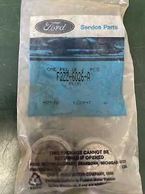 Nos 1979 -1995 Ford Mustang 5.0l 302 Engine Block Expansion Plugs F2zz6026a • $14.99