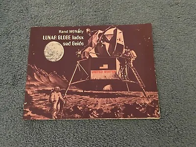 Uncommon Vintage Rand McNally Lunar Globe Index And Guide 1969 • $19.99