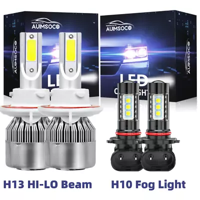 6000K White LED Headlights Bulbs Fog Lights For Ford Mustang Coupe 2005-2012 • $34.99