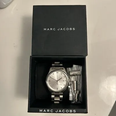 Marc Jacobs Silver Diamanté Face Ladies Watch  • £35