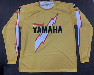 Vintage Motocross Jersey YAMAHA JERSEY MX YZ OW 125 250 400 465 490 Bob Hannah . • $66