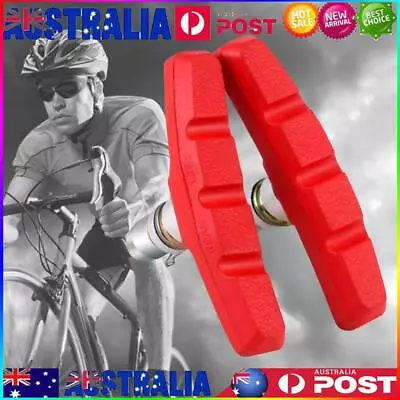 Bike Brake Blocks Lightweight Bike V Brake Pads Shoes Blocks Bicycle Accessories • $7.99