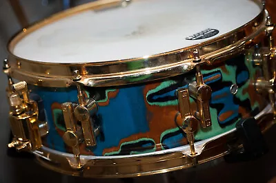 Snare Sonor Artist 13 AS 1305 EA Earth Finish With Hardcase • $865