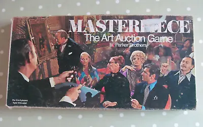Masterpiece Board Game By Parker Vintage Edition Dated 1970 - Complete • £45