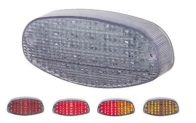 LED Rear Lamp Taillight + Turn Signal Fit Yamaha 1999-2011 XVS1100 V-Star Custom • $58.24