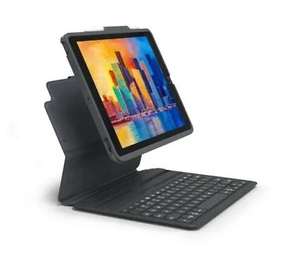 $179 • Buy Zagg Pro Keys Wireless Keyboard Case Ipad 10.2 For IPad 7th And 8th Gen New 