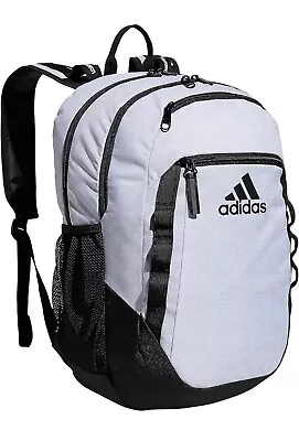 ADIDAS EXCEL 6 BOS Backpack 5153175 Jersey White/Black 2450 CU • $22.94