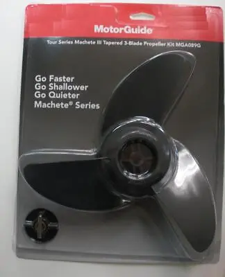 Motorguide MGA089G 3.5 Trolling Motor Prop 3 Blade 3.5  Diameter Hub • $60.64