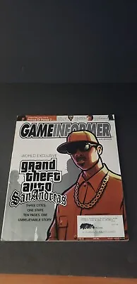 Game Informer Magazine #134 Grand Theft Auto San Andreas June 2004 • $3.84