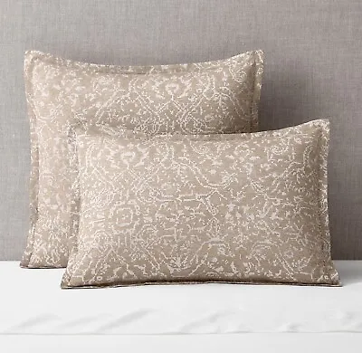 Restoration Hardware VELVET OUSHAK Pillow Cover KING SHAM • $79.99