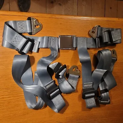 Racing Harness For Classic Car - 4 Point Attachment E.g. E Type Jaguar • £80