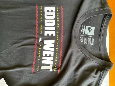 Exclusive Eddie Aikau Went 2016 T Shirt Waimea Big Wave  Woman Large Slim Fit • $18.50