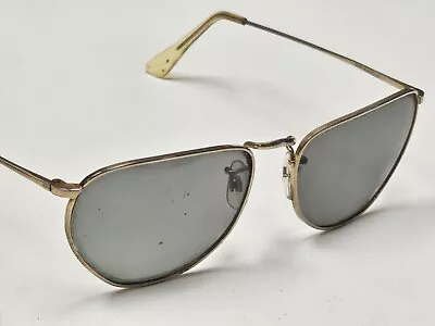 Polaroid Vintage Gold Metal Sunglassses Made In Australia • $5.99