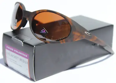 OAKLEY EyeJacket Redux POLARIZED Sunglasses Matte Tortoise/Prizm Tungsten OO9438 • $139.95