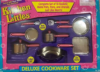 1995 Tyco Kitchen Littles Deluxe Cookware Set - 2024 - Unopened Original Box • $27