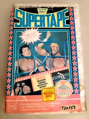 Supertape (VHS PG VG) Wrestling Video • $9.99