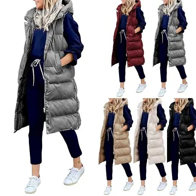 £57.47 • Buy 2022 New Women Coat Women's S-2XL Sleeveless Waistcoat Warm Autumn Long