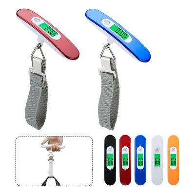 £9.69 • Buy Digital Travel PORTABLE Handheld Weighing Luggage Scale Suitcase Electronic 50kG