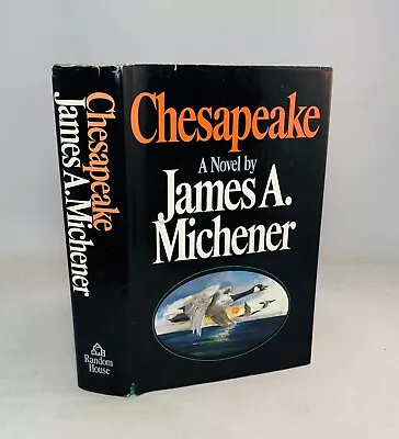 Chesapeake-James A. Michener-SIGNED-INSCRIBED-TRUE First/1st Edition-Org DJ-RARE • $99.99